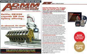 ADMM Magazine article cover image with article from AutoTest